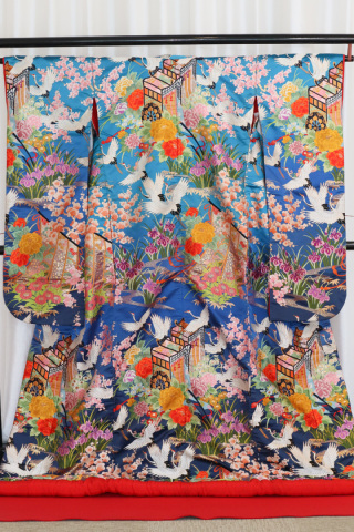 浅葱瑠璃紺御所車