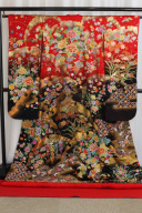 富貴牡丹四季花紋様