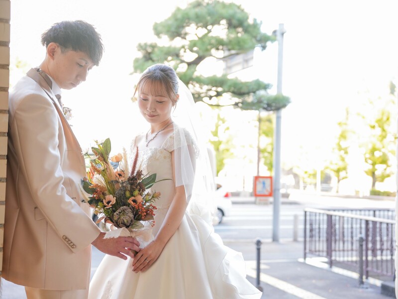 ウエディングドレス&times;洋館！