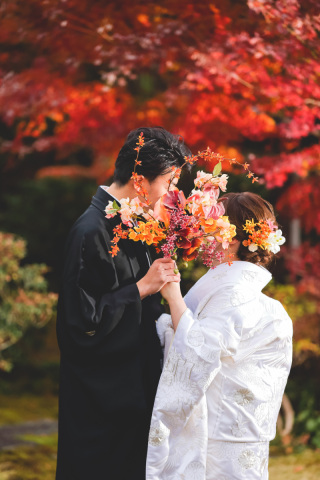 【和装2着プラン　色打掛＋白無垢】