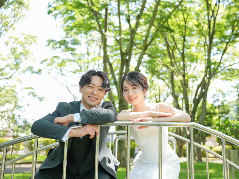 想い出の公園で独自の写真を!