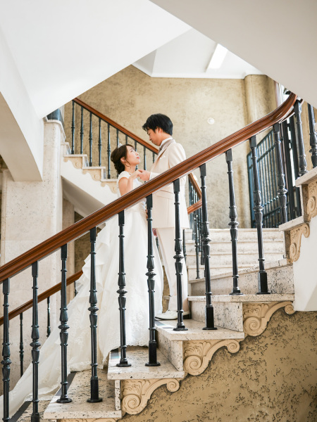 階段の横からカット!