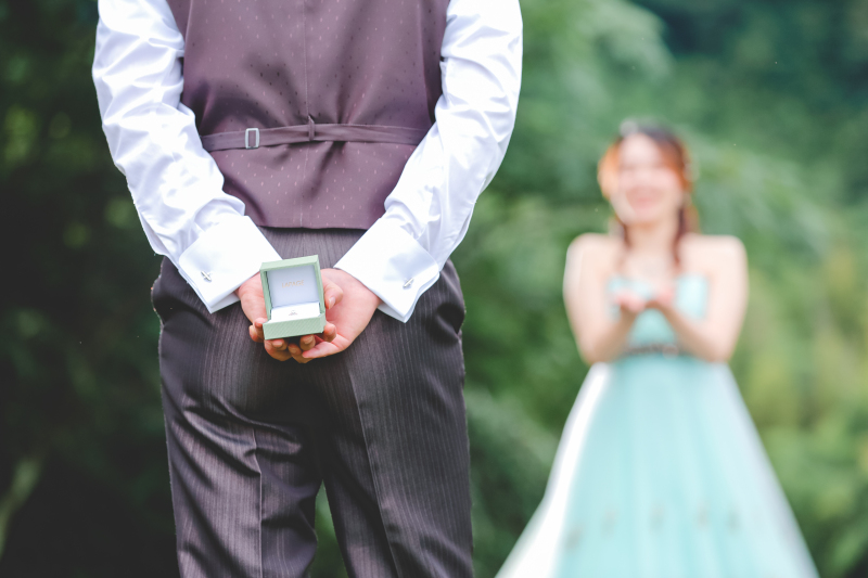 感動の瞬間を予感させる☆ ワザありバックショット