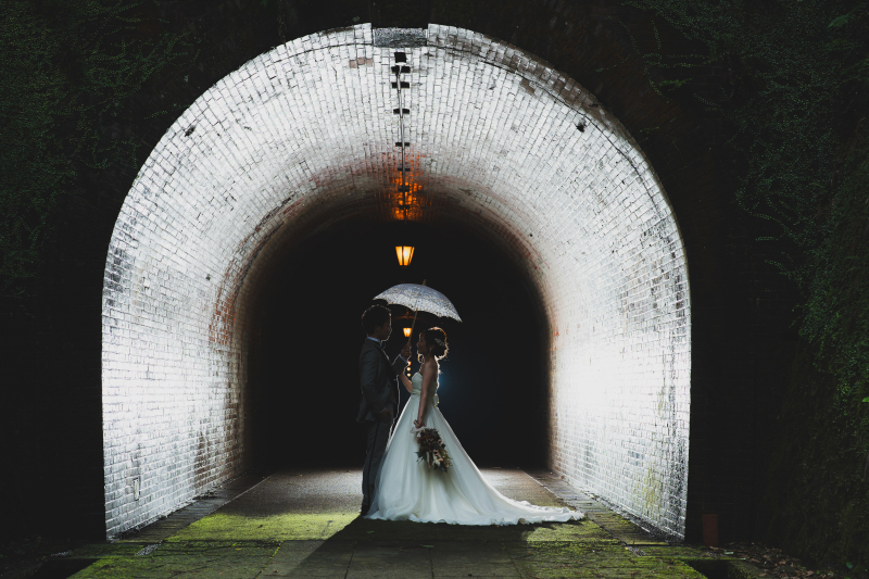 トンネル・自然公園・街フォト