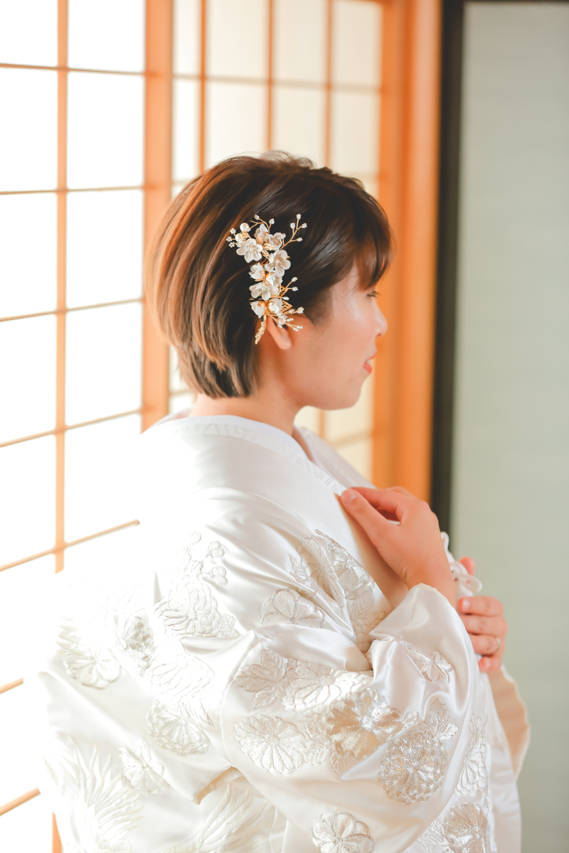 洋装から和装へ