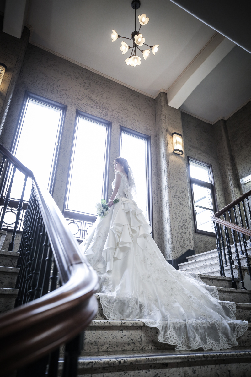 ドラマチックなバックショット♪