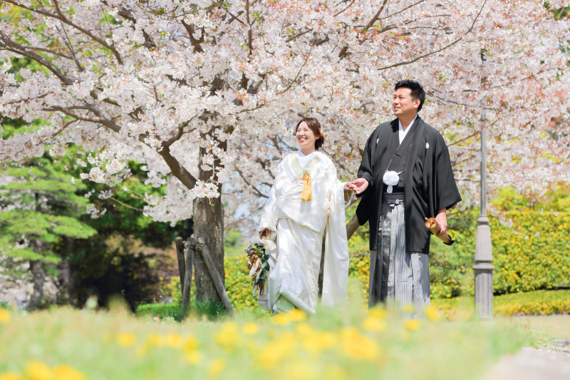 自然なお二人の空気感を大事に♪