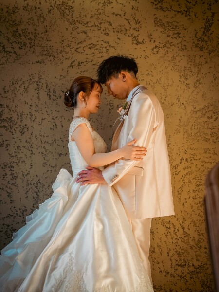 おでこ合わせショット♡