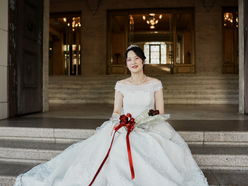 お座りショット