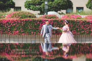 白無垢/ウエディングドレス/カラードレス　ロケーションフォト