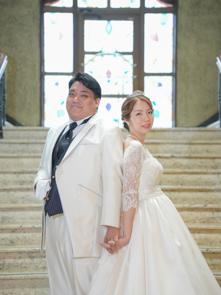 最初の撮影地、洋館撮影スタート