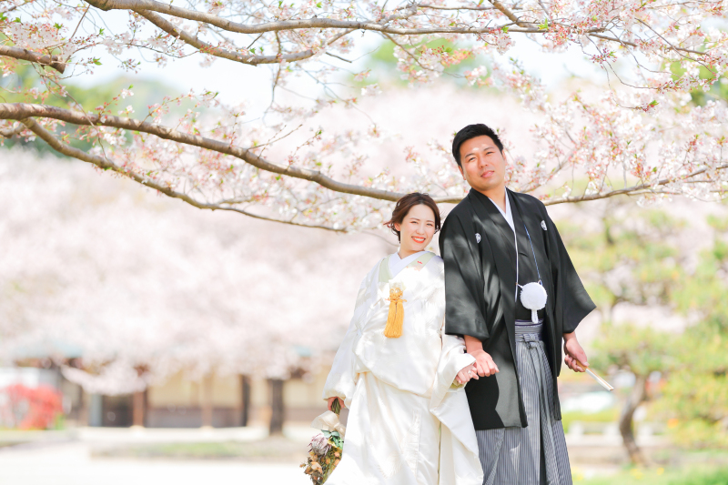 手をつないで♪