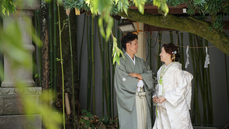 落ち着いた雰囲気で撮影スタート!