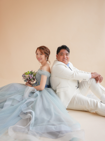 お座りショット