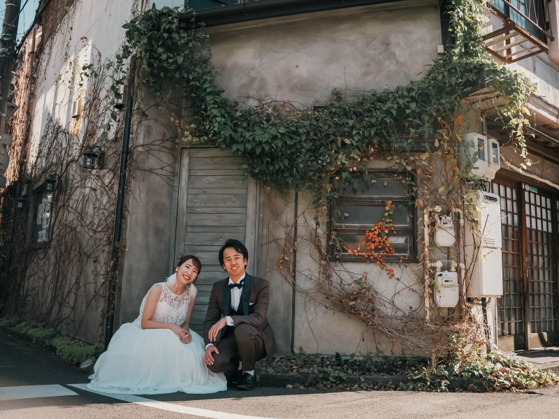 古い建物でほっこり結婚写真♪