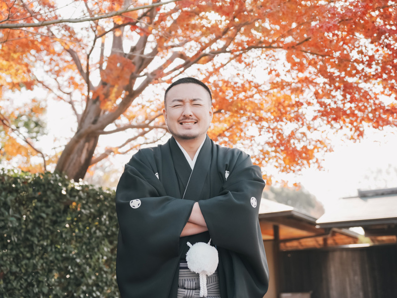 新郎ソロショット!