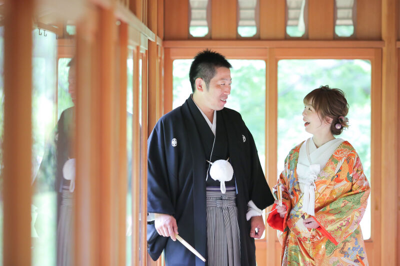 お互いを見つめ合いながら♪