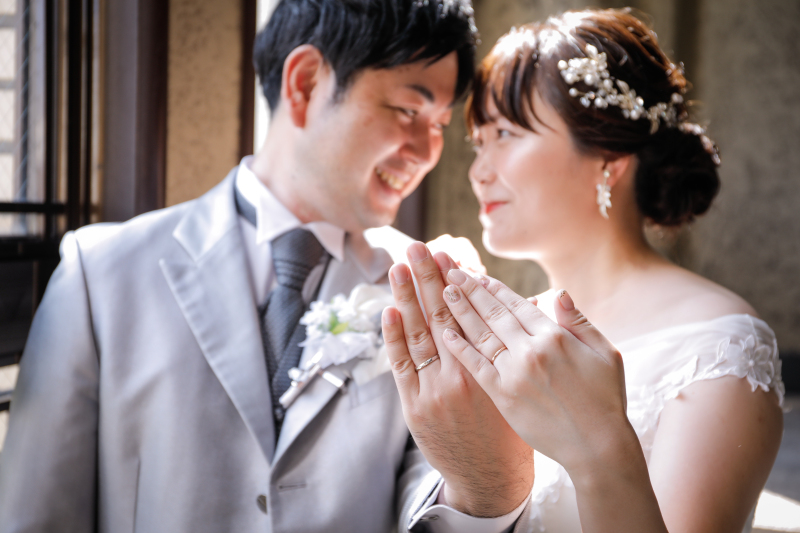 指輪ショット♡