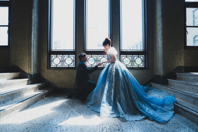 【色打掛×カラードレス】庭園&洋館