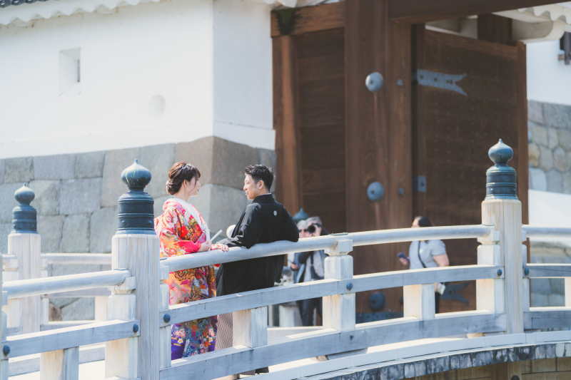 駿府城公園での撮影