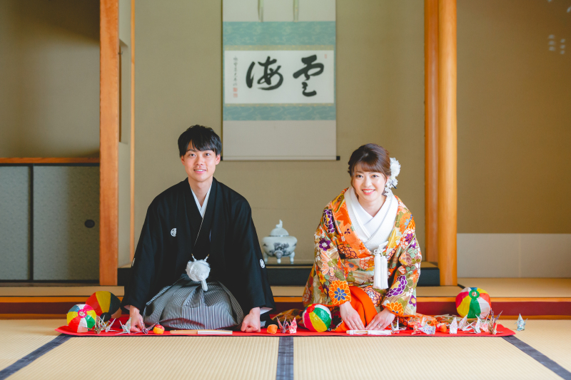 色打掛/白無垢+ウエディングドレス 【和/洋】ロケーションフォト