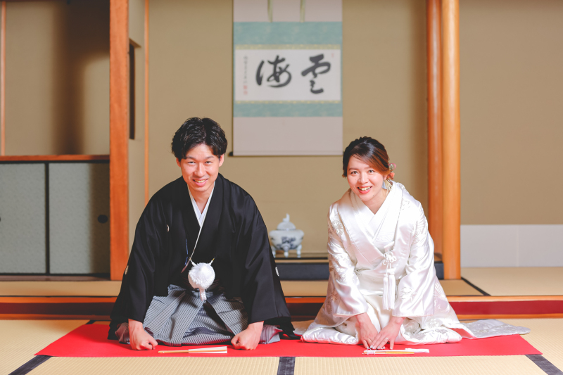 定番の年賀状ショットも!