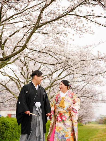 新郎新婦の衣裳