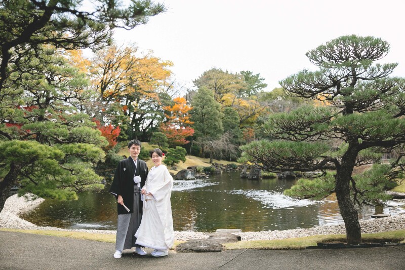 庭園撮影も