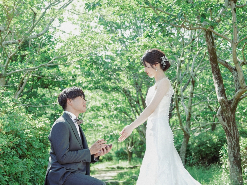 STUDIO IDEE スタジオイディ（ドレスショップ ボンクルール内）_ガーデンで撮影できる