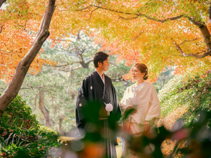 STUDIO IDEE スタジオイディ（ドレスショップ ボンクルール内）_庭園で撮影できる