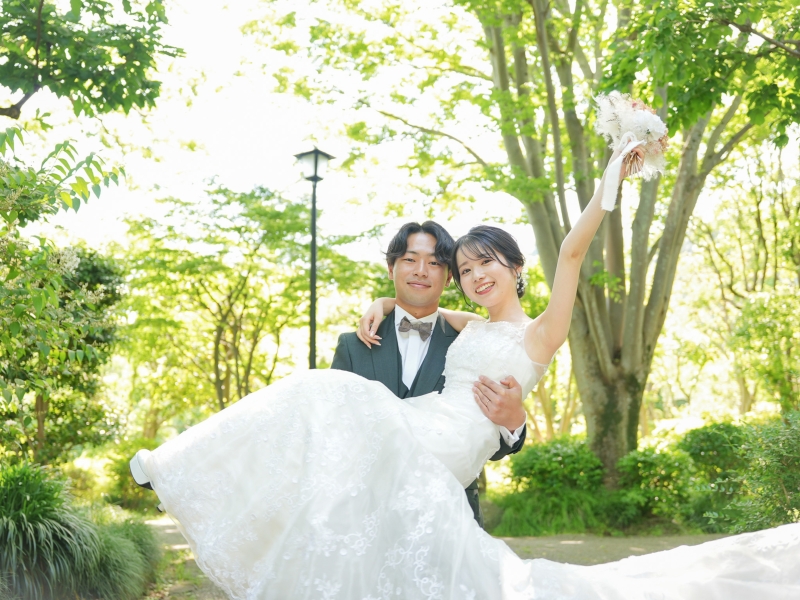 STUDIO IDEE スタジオイディ（ドレスショップ ボンクルール内）_ガーデンで撮影できる