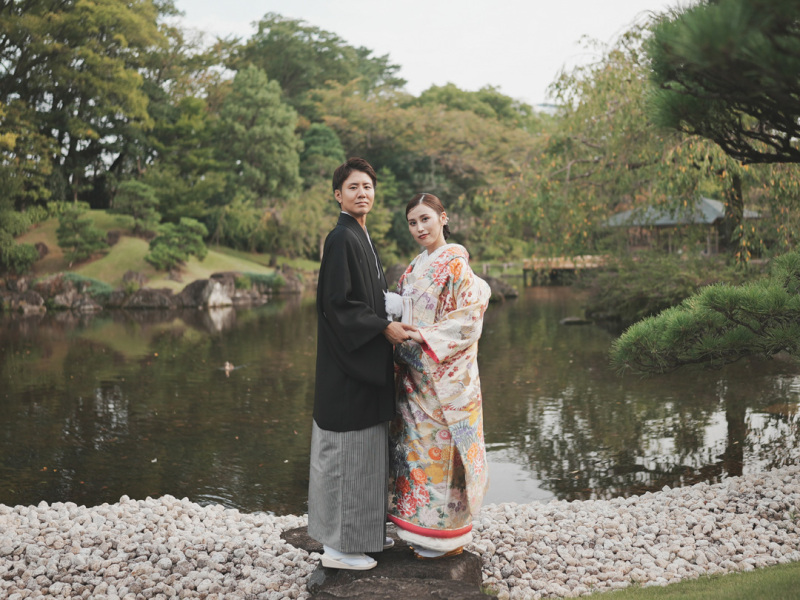 STUDIO IDEE スタジオイディ（ドレスショップ ボンクルール内）_庭園で撮影できる