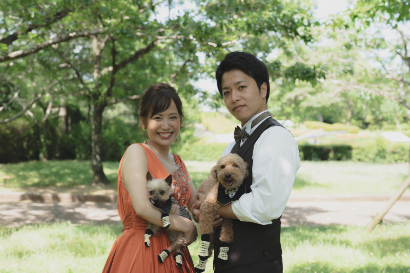 STUDIO IDEE スタジオイディ（ドレスショップ ボンクルール内）_ペットと一緒に撮影できる