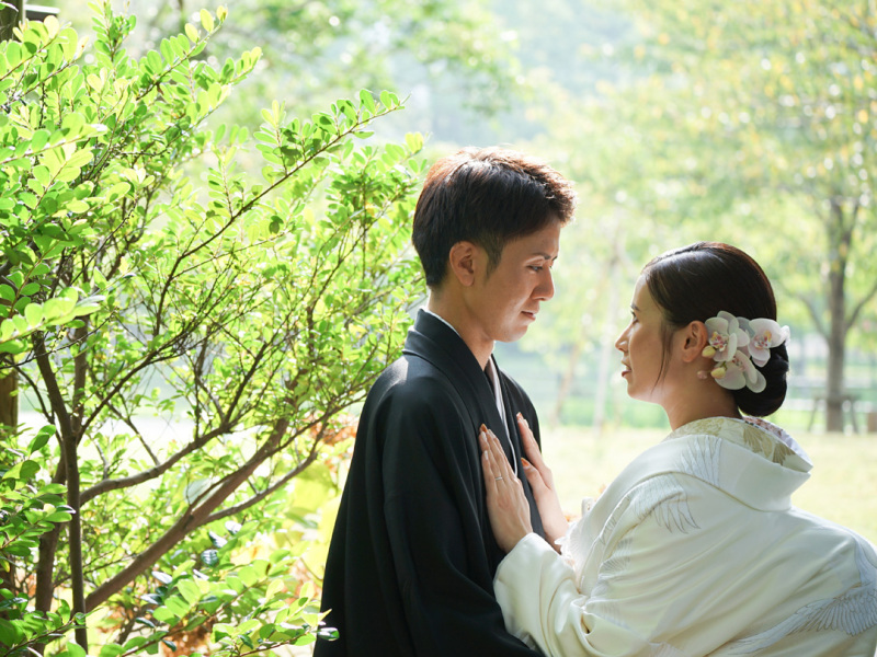 STUDIO IDEE スタジオイディ（ドレスショップ ボンクルール内）_庭園で撮影できる