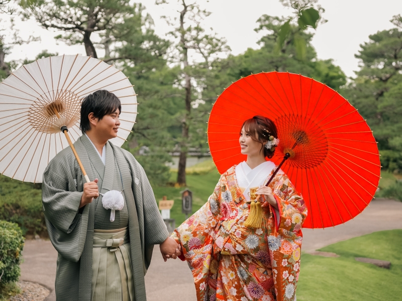 STUDIO IDEE スタジオイディ（ドレスショップ ボンクルール内）_庭園で撮影できる