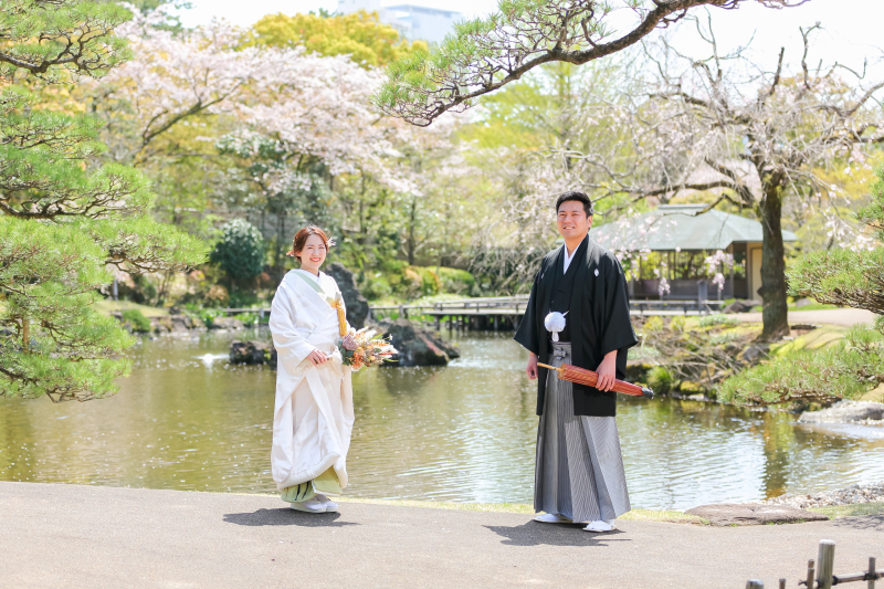 STUDIO IDEE スタジオイディ（ドレスショップ ボンクルール内）_庭園で撮影できる