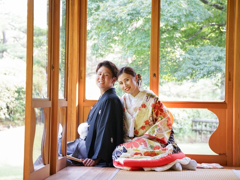 【茶室orお寺】和装1着｜150着の衣裳から選べる｜衣裳スタイリスト付｜美容着付け付｜60分撮影｜120カット｜事前試着付