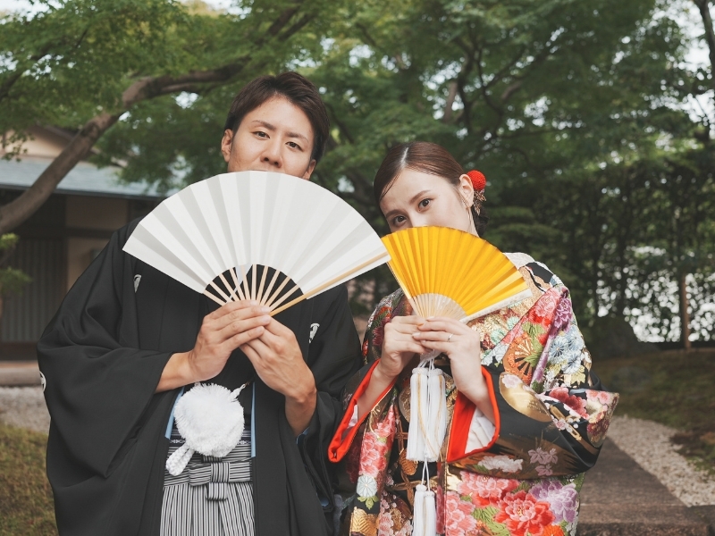 【和室＋スタジオ】和装2着洋装1着｜500着の衣裳から選べる｜衣裳スタイリスト付｜美容着付け付｜250カット｜事前試着付