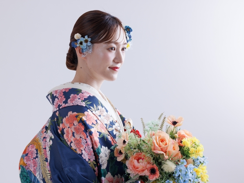 【和室+スタジオ】和装1着｜150着の衣裳から選べる｜衣裳スタイリスト付｜美容着付け付｜100分撮影｜150カット｜事前試着付
