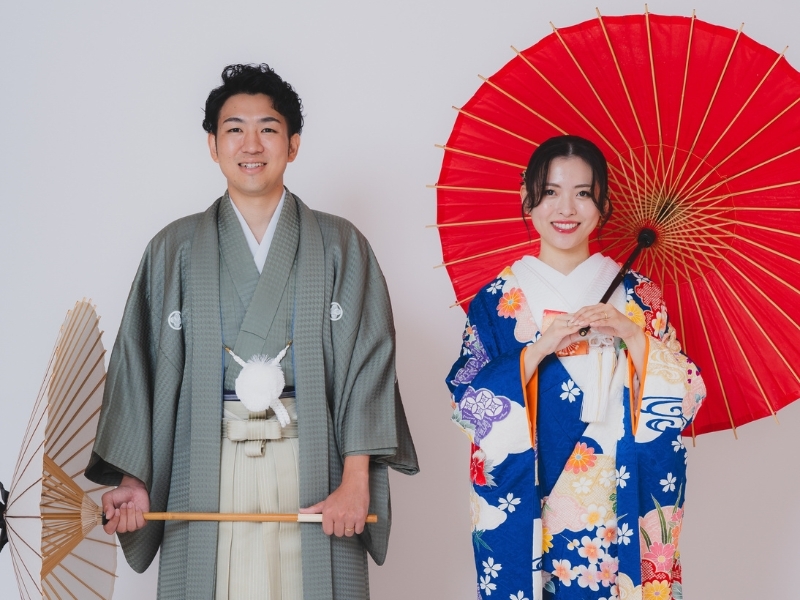 【スタジオ+洋館】和装1着/洋装1着｜500着の衣裳から選べる｜衣裳スタイリスト付｜美容着付け付｜180カット｜事前試着付