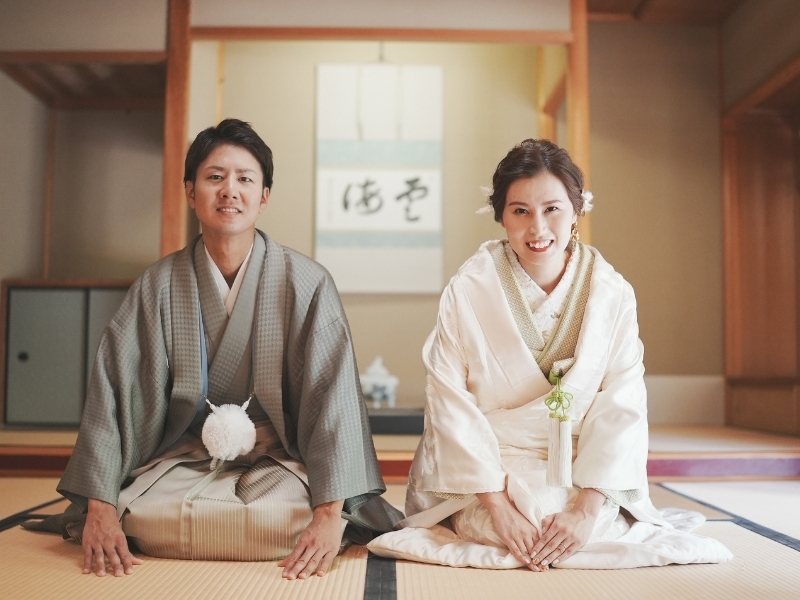 【茶室＋庭園】和装2着｜150着の衣裳から選べる｜衣裳スタイリスト付｜美容着付け付｜120分撮影｜200カット｜事前試着付