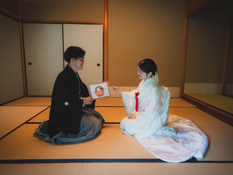 【茶室＋庭園】和装1着｜150着の衣裳から選べる｜衣裳スタイリスト付｜美容着付け付｜120分撮影｜200カット｜事前試着付