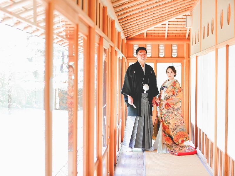 【茶室orお寺】和装1着｜150着の衣裳から選べる｜衣裳スタイリスト付｜美容着付け付｜60分撮影｜120カット｜事前試着付