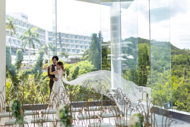 チャペル内での撮影