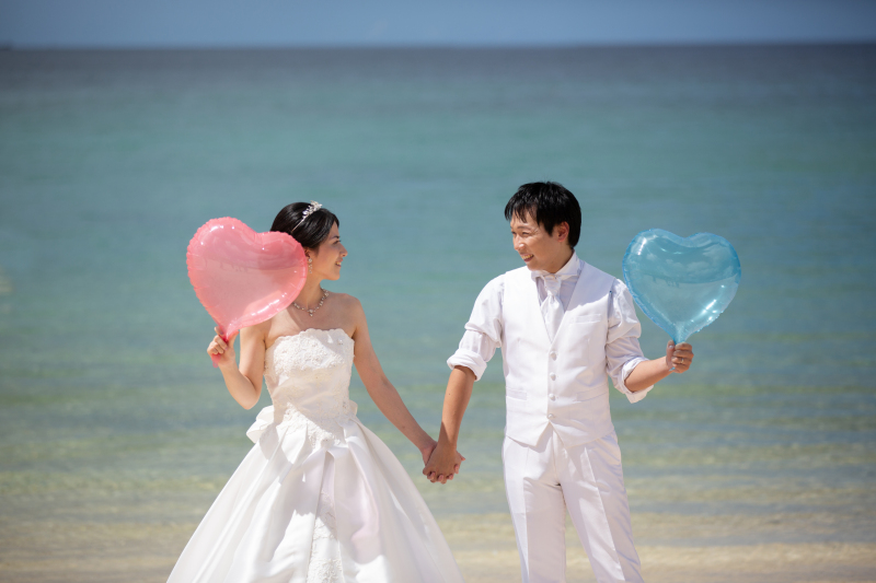 チャペル&かりゆしビーチ撮影