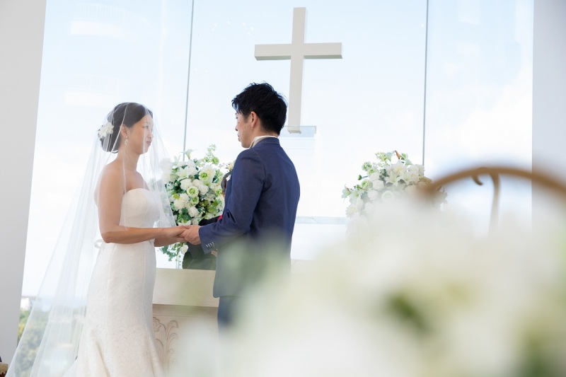 開放感を感じるチャペル