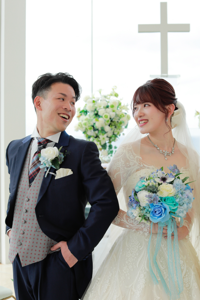 アイコンタクトもばっちり