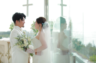 前撮り撮影　チャペル＆かりゆしビーチ