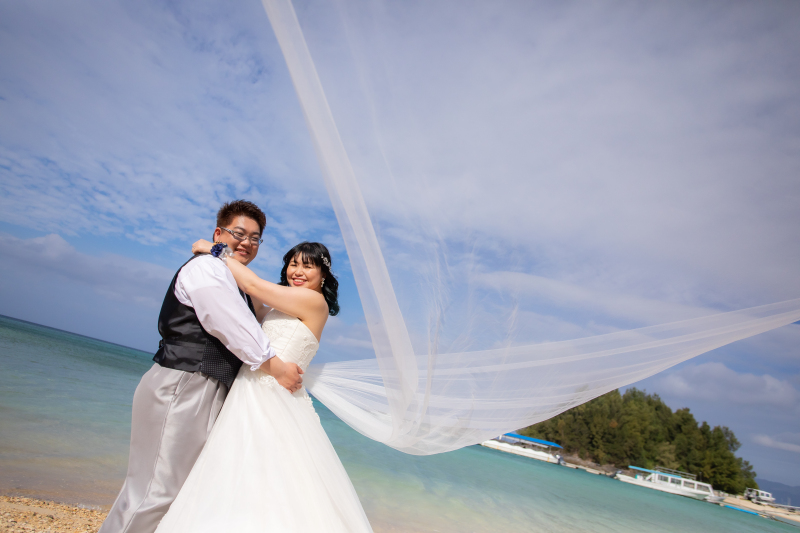 かりゆしビーチ撮影