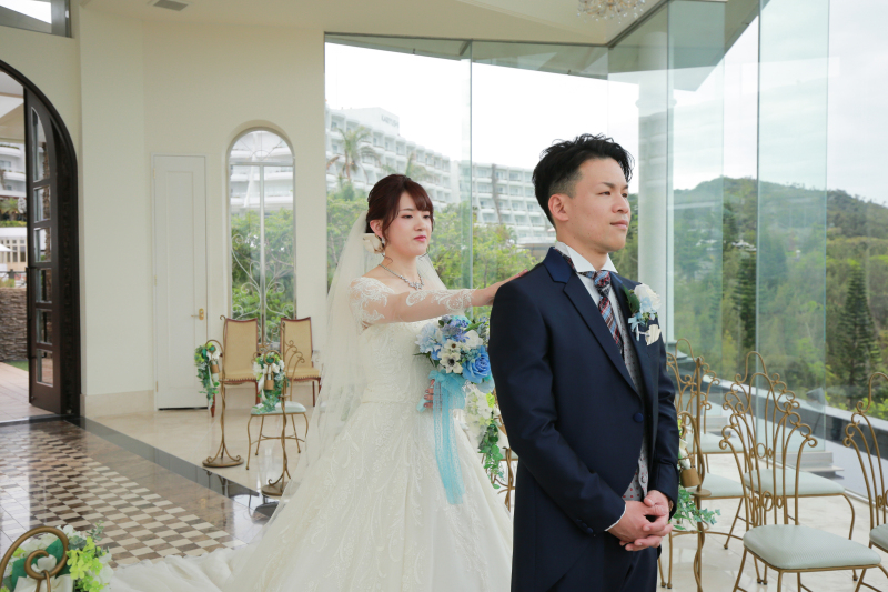 ドキドキしながら